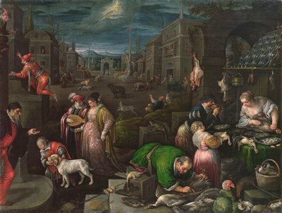 February, 1595-1600 by Leandro da Ponte Bassano